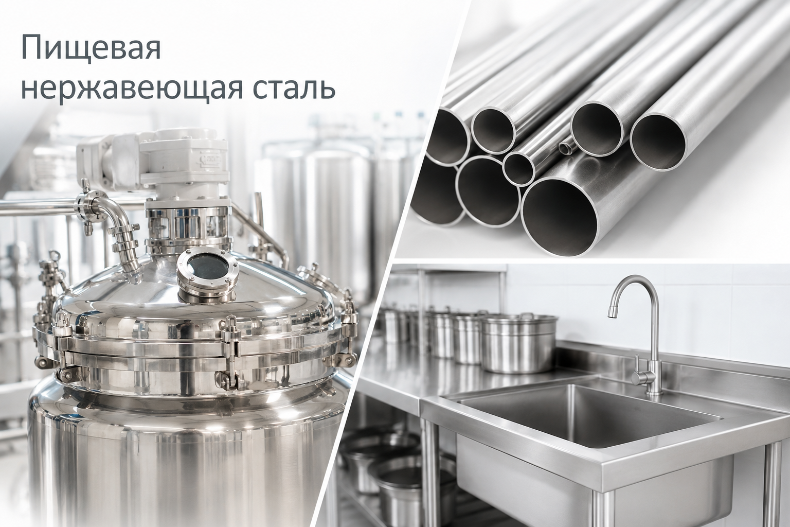 Пищевая нержавеющая сталь